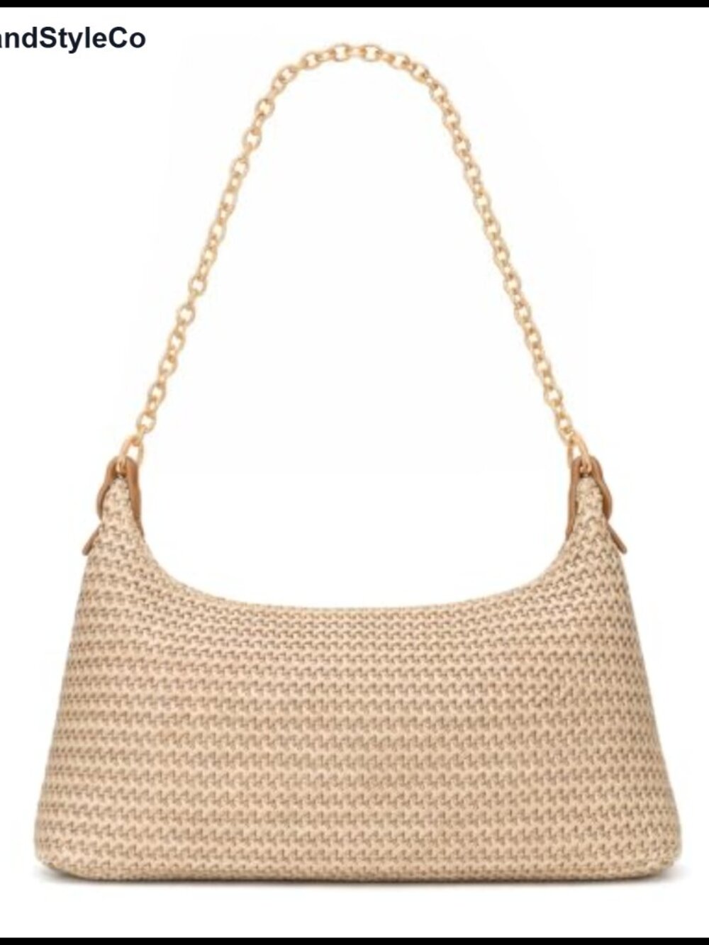 Woven Straw Boho Shoulder Bag Summer Beach Tote Women Purse